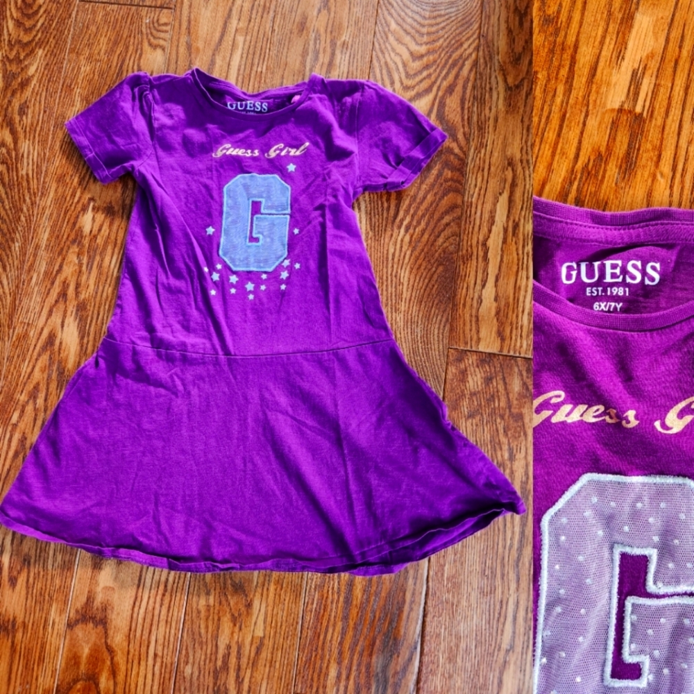 Guess Tshirt Dress - Size 6x-7